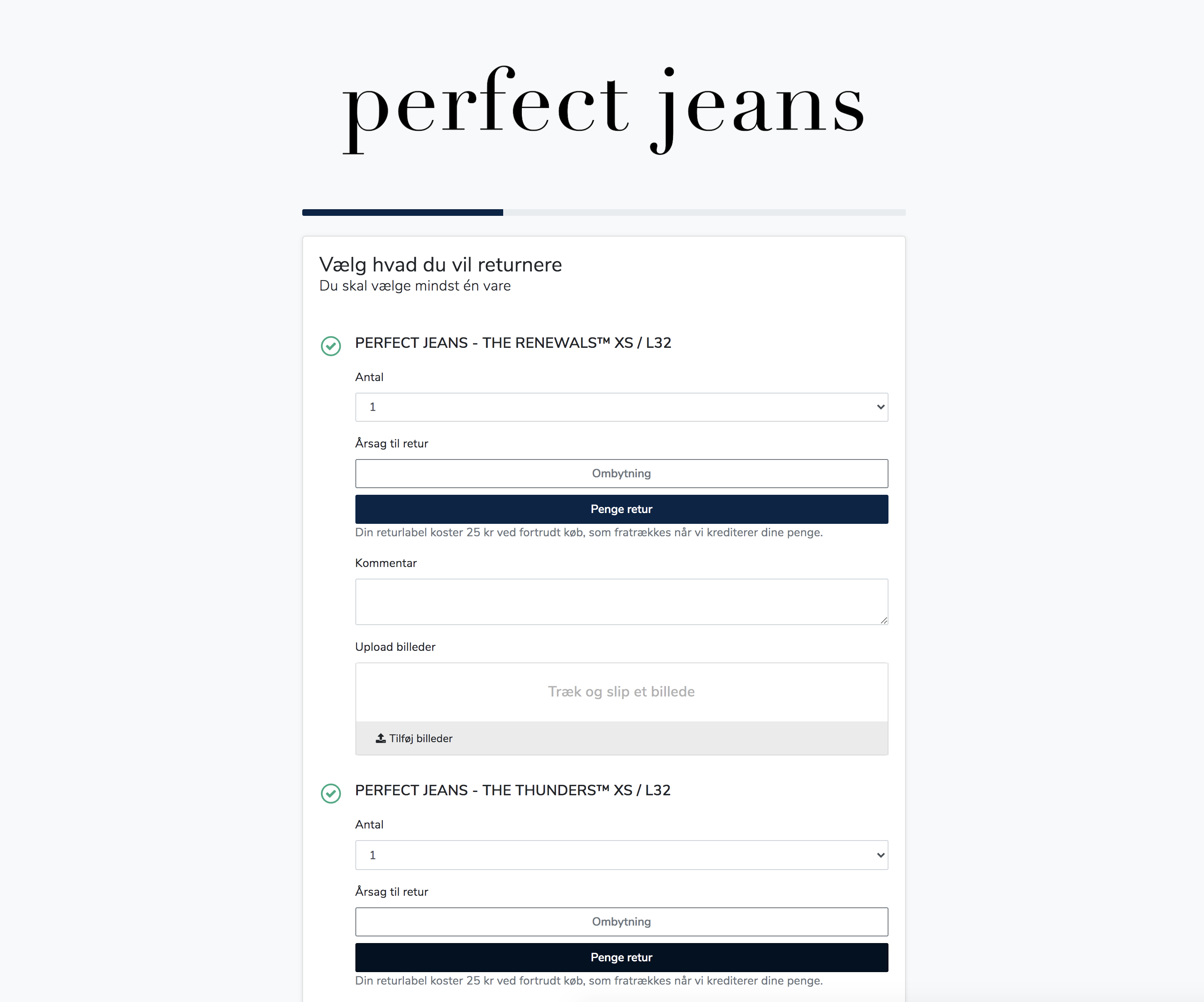 Hvordan Returnerer Jeg Og Får Pengene Retur? – Perfect Jeans